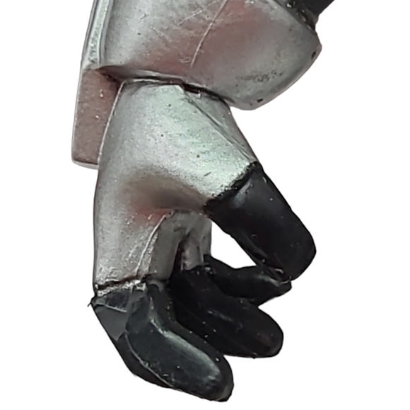 2011 SPINMASTER REDAKAI SILVER METANOID ACTION FIGURE - 4" - Picture 8 of 16